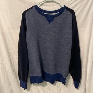 Long sleeve color block J.crew pullover